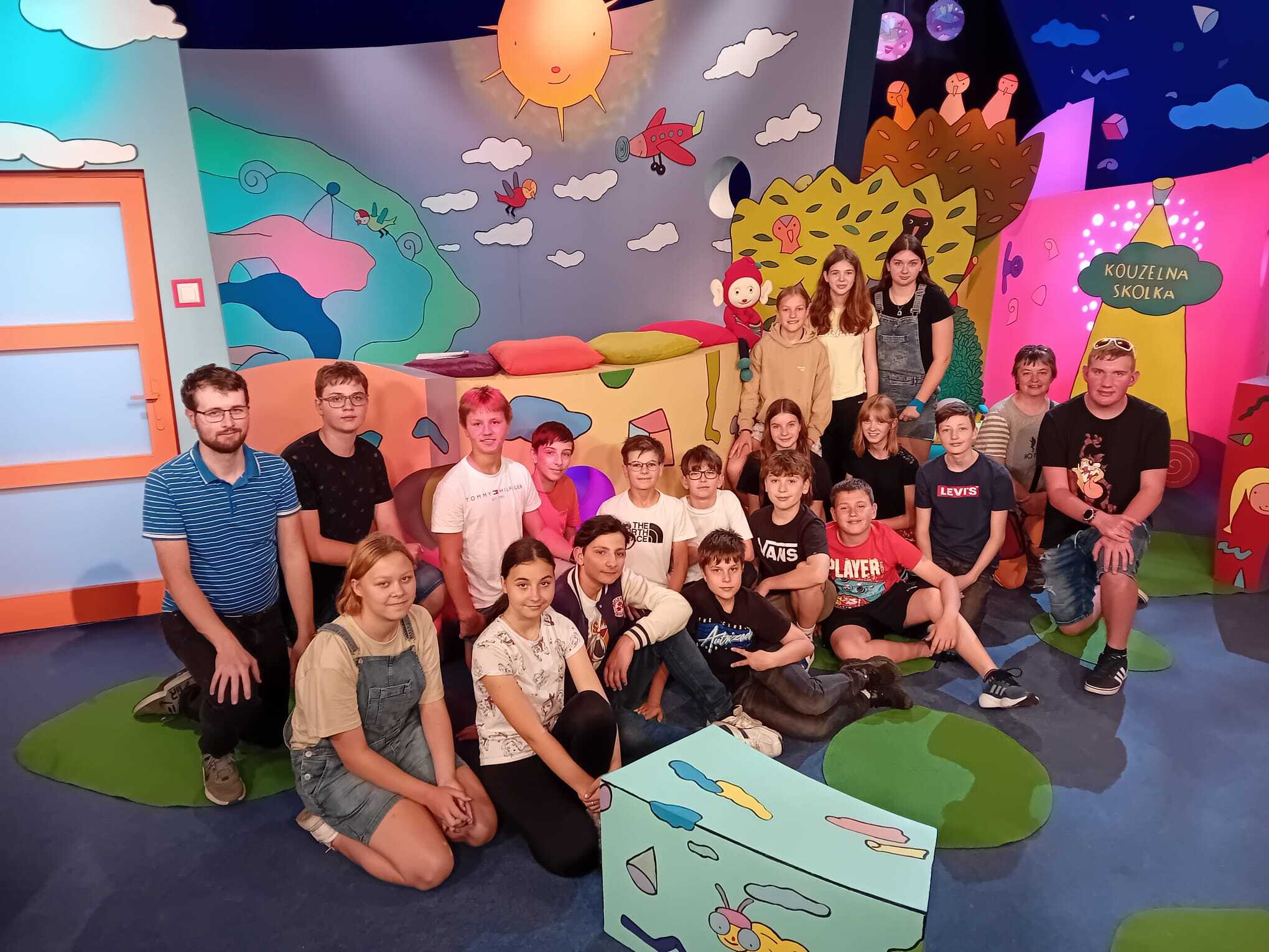 EXKURZE DO ČESKÉ TELEVIZE, 9.A, 8.B A 7.A