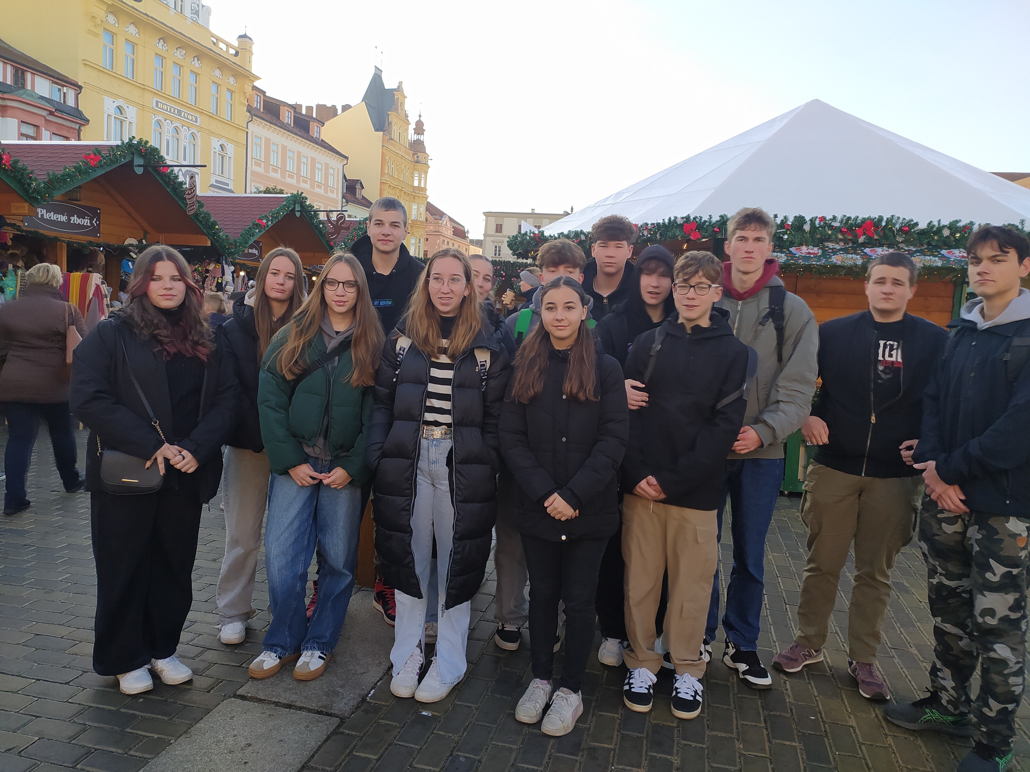 Adventní trh - 9.B, České Budějovice 25.11.2024