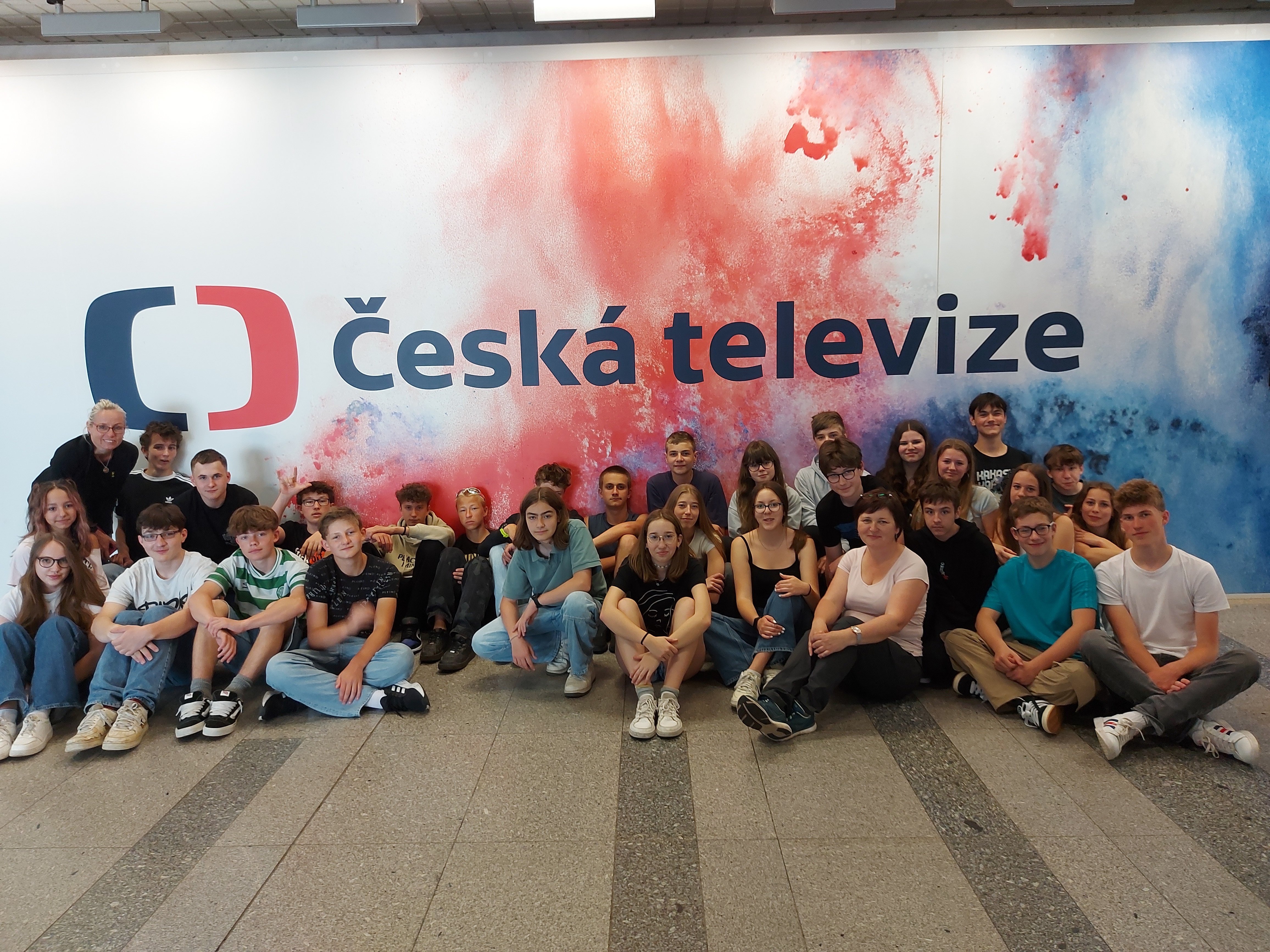 EXKURZE DO ČESKÉ TELEVIZE, 9.A, 8.B A 7.A