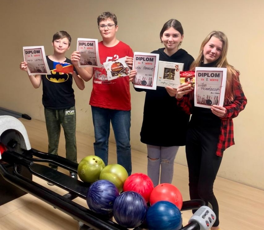 Zábavná odpoledne - bowling třídy 6.A